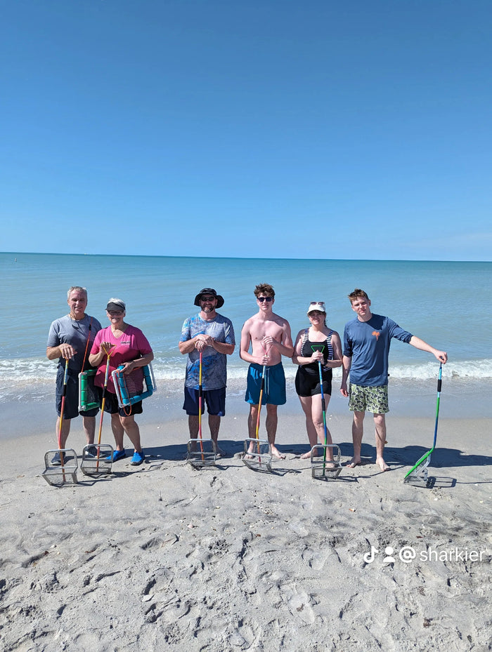 Manasota Key Shark Tooth Hunting Report Tuesday, August 4, 2026